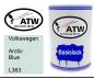 Preview: Volkswagen, Arctic Blue, L363: 500ml Lackdose, von ATW Autoteile West.